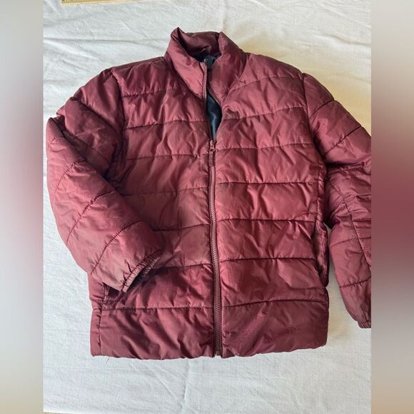 Boys coat. Size xl. Burgundy - Picture 6 of 6